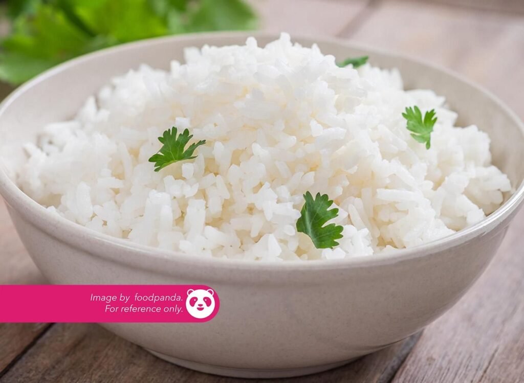 Half Rice ₱ 48 For reference: A smaller portion of rice for a lighter meal or side.