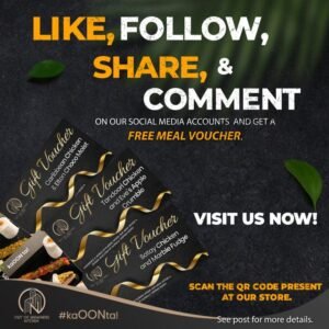 Get a FREE MEAL VOUCHER for Your Next Visit!