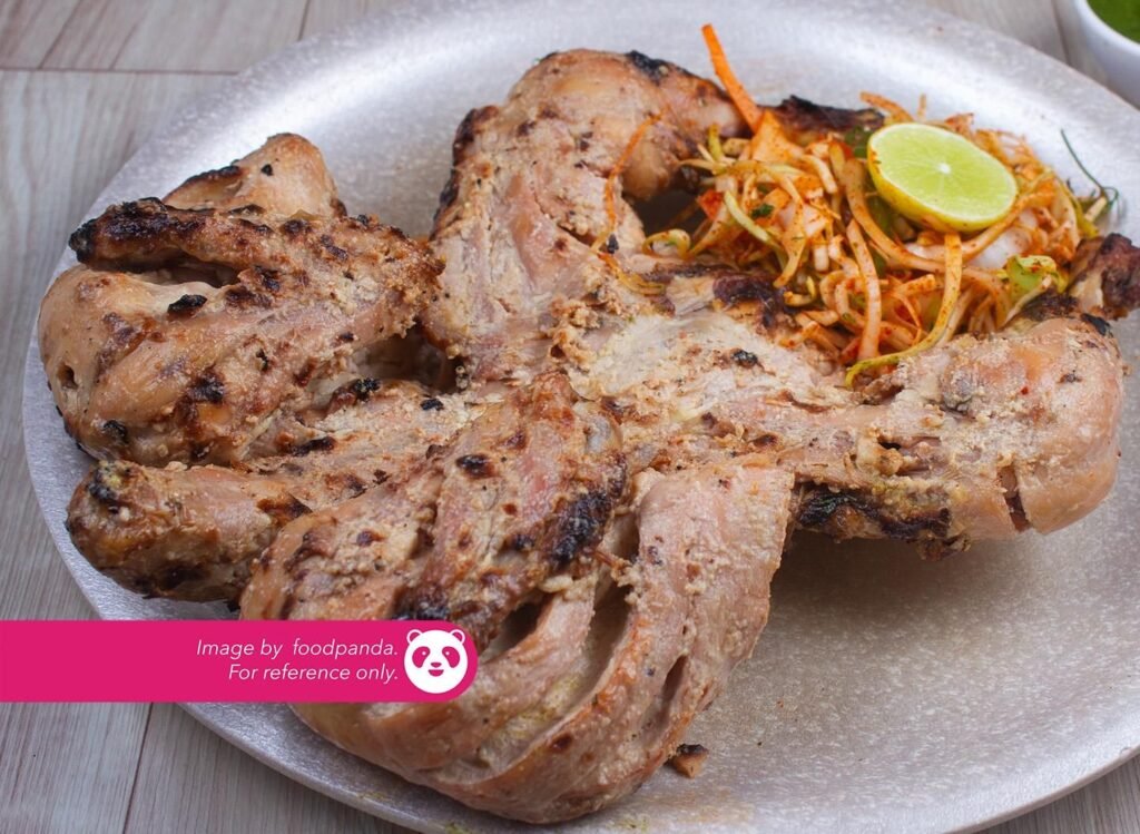 White Chicken ₱ 440 Fried chicken steak in a mornay sauce. Served with rice
