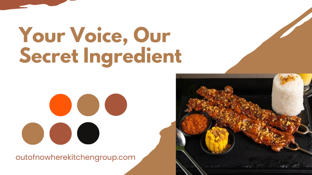 Your Feedback, Our Secret Ingredient! Scan or Tap to Share Your Thoughts