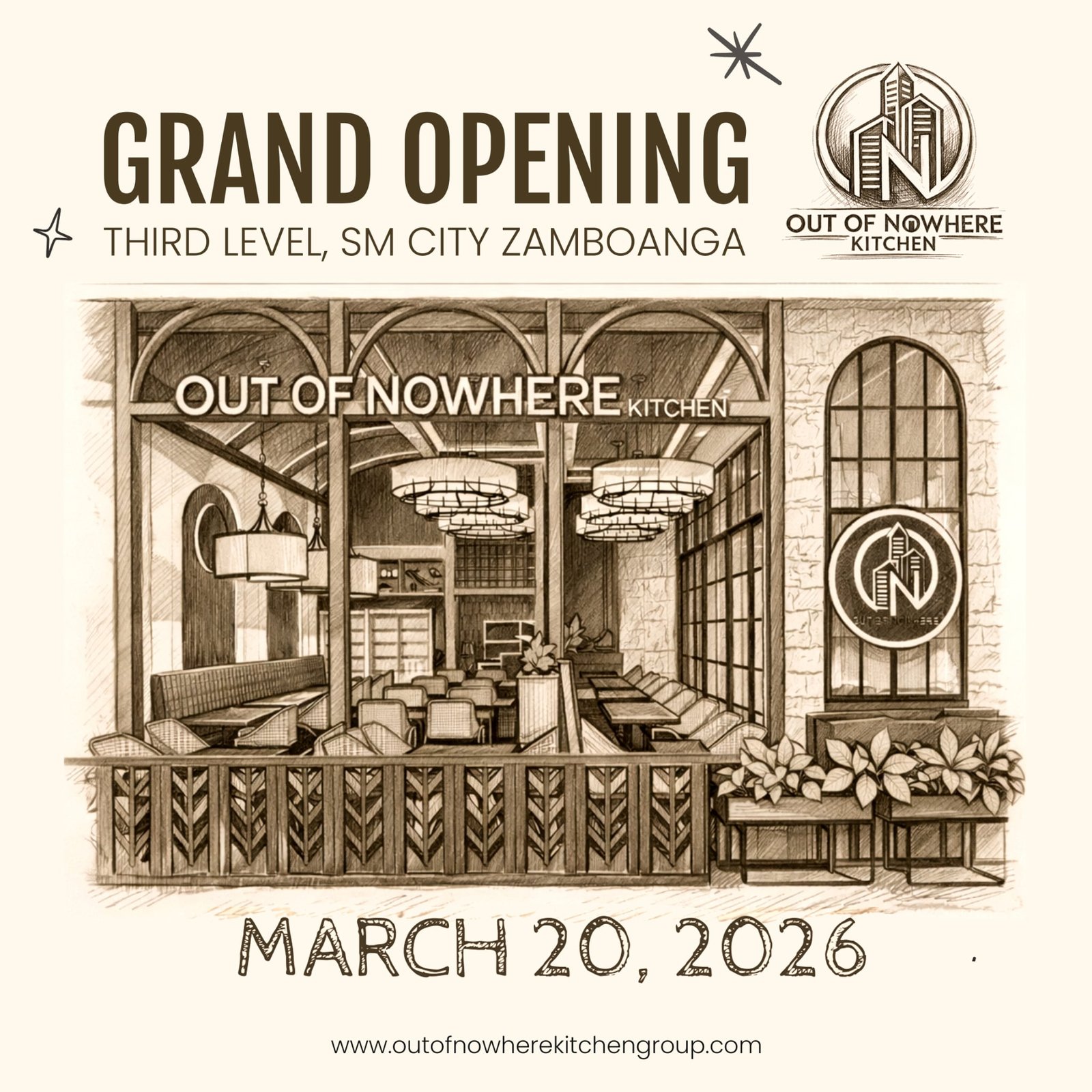 out of nowhere kitchen sm city zamboanga