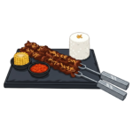 grilled chicken icon x
