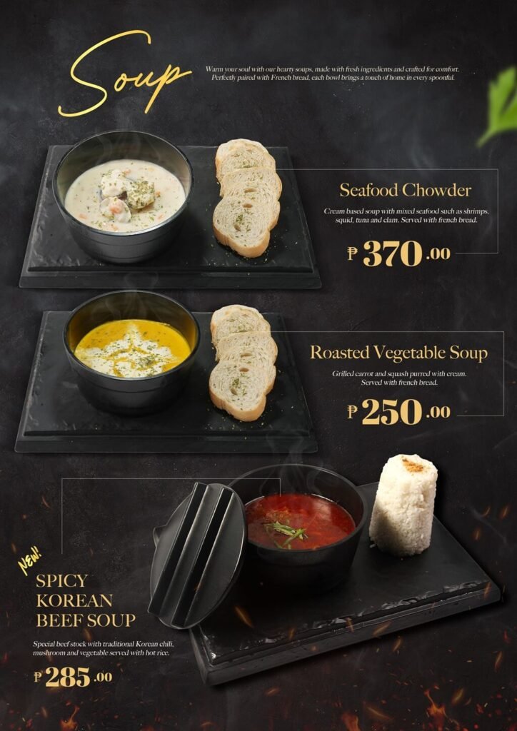 soup menu